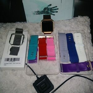 Fitbit Blaze - With Lots of Bands ❤Like NEW